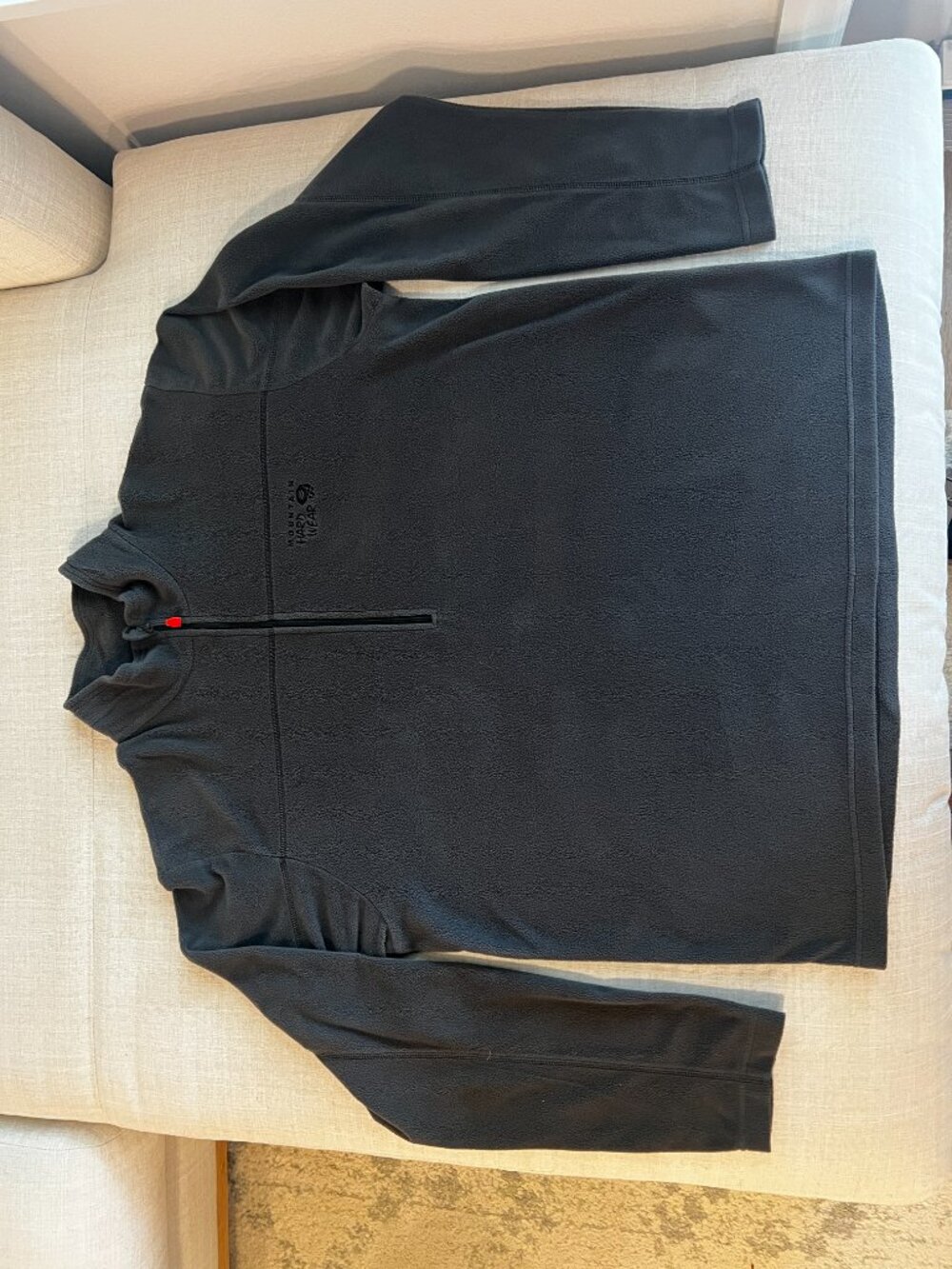 Mountain Hardware Three Quarter Zip - Charcoal